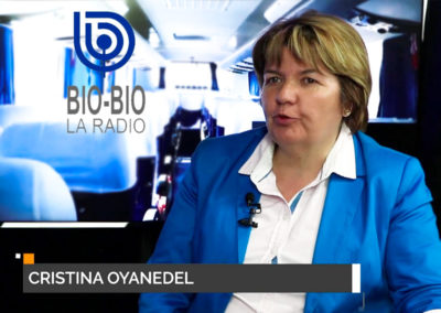 Entrevista a Cristina Oyanedel «Hoy en La Radio» de BioBio